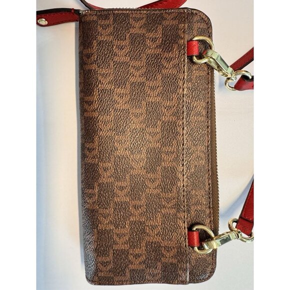 Karl Lagerfeld Paris Continental Wallet & Crossbody Purse Eiffel Tower Heart - Picture 3 of 10